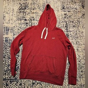Hollister Red Knit Pullover Sweater